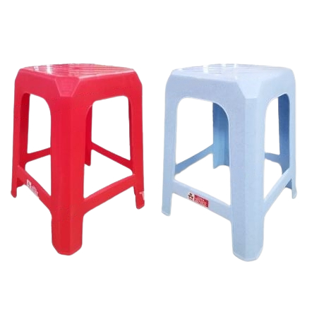 JHD 3V PLASTIC SQUARE Stool (RED) | Shopee Malaysia