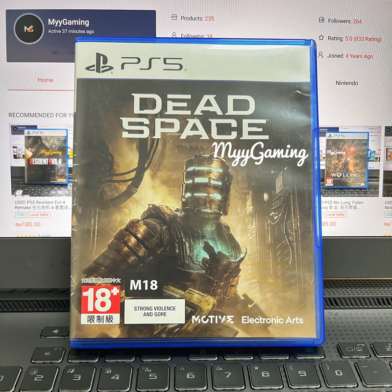 USED Dead Space PS5 Game 死亡空間 | Shopee Malaysia
