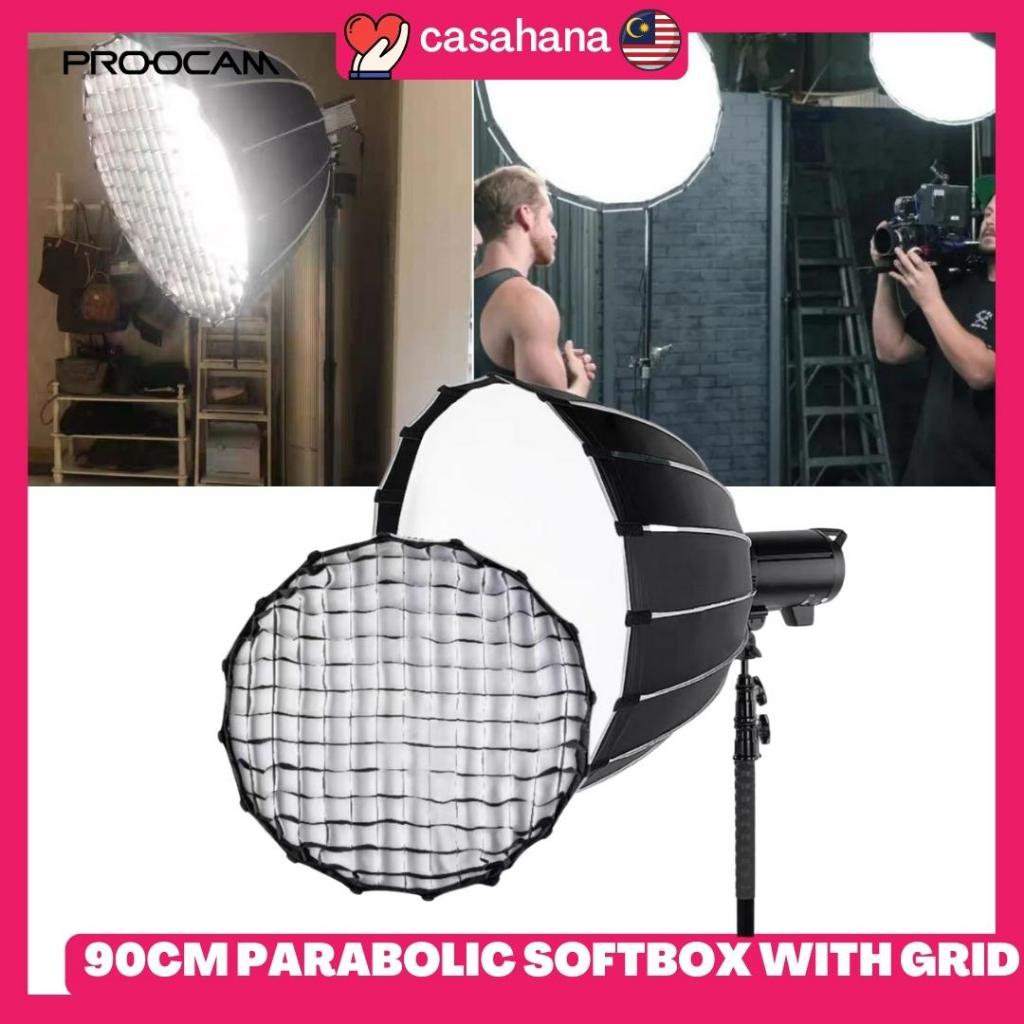 PROOCAM OG90 Octabox Softbox DOME Deep Parabolic Grid (Bowen