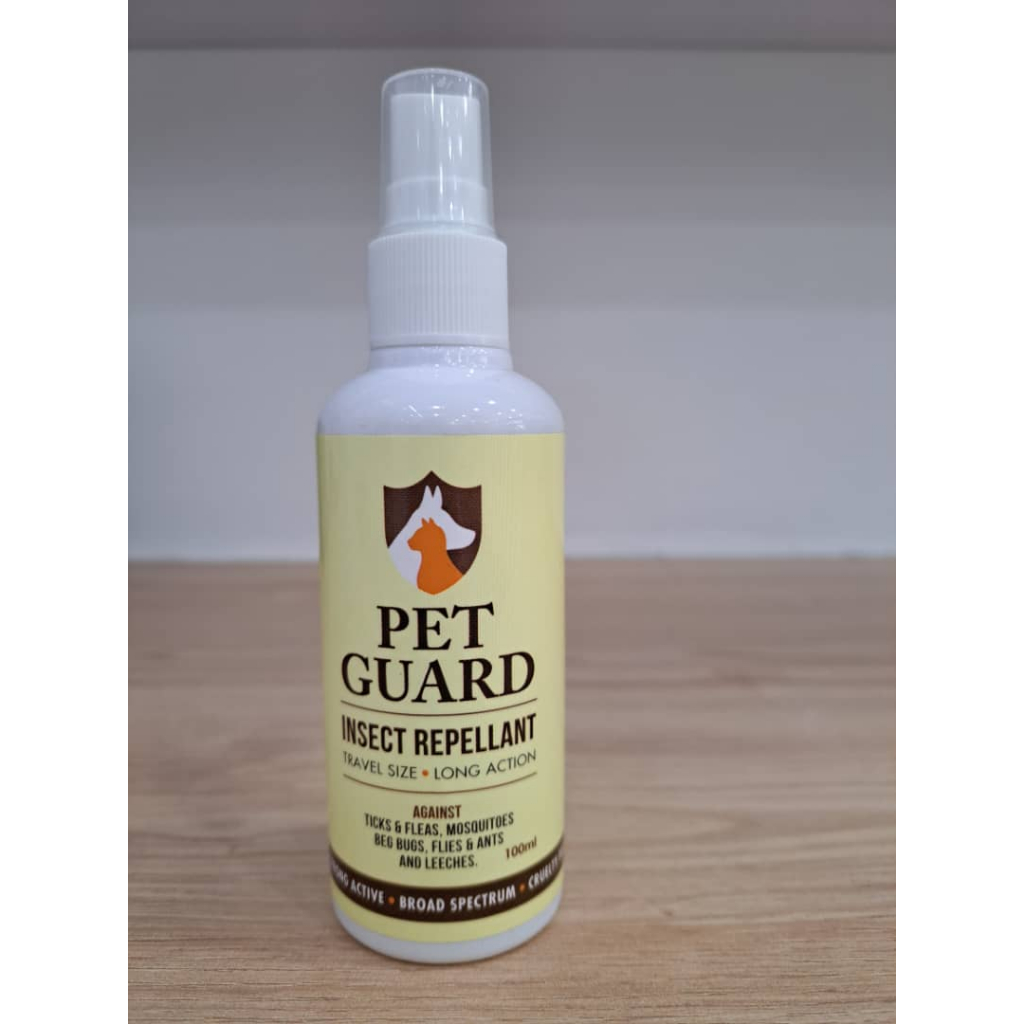 AMBER'S PET GUARD INSECT REPELLANT SPRAY 100ML (FOR ANIMAL USE ONLY