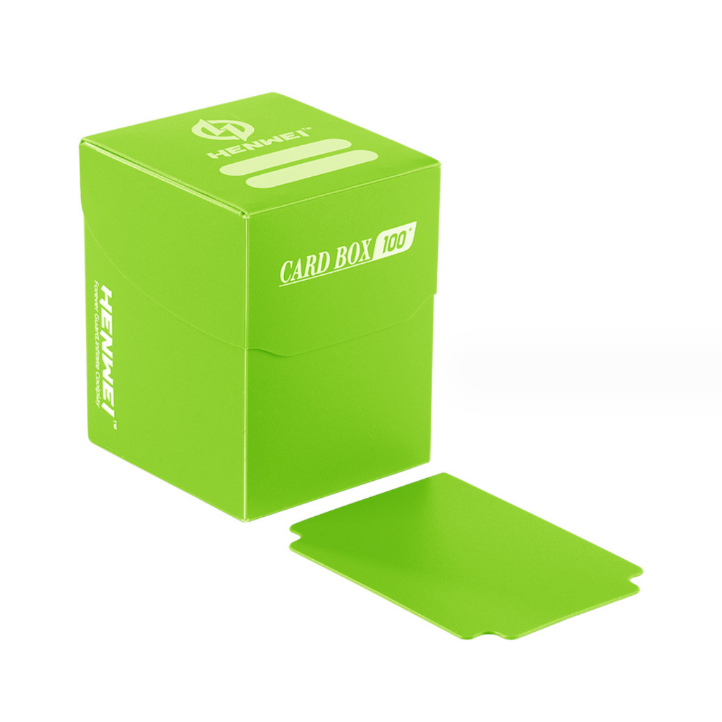 Original HENWEI Deck Box 100+ Card Deck Box Card Storage Box Card Kotak ...