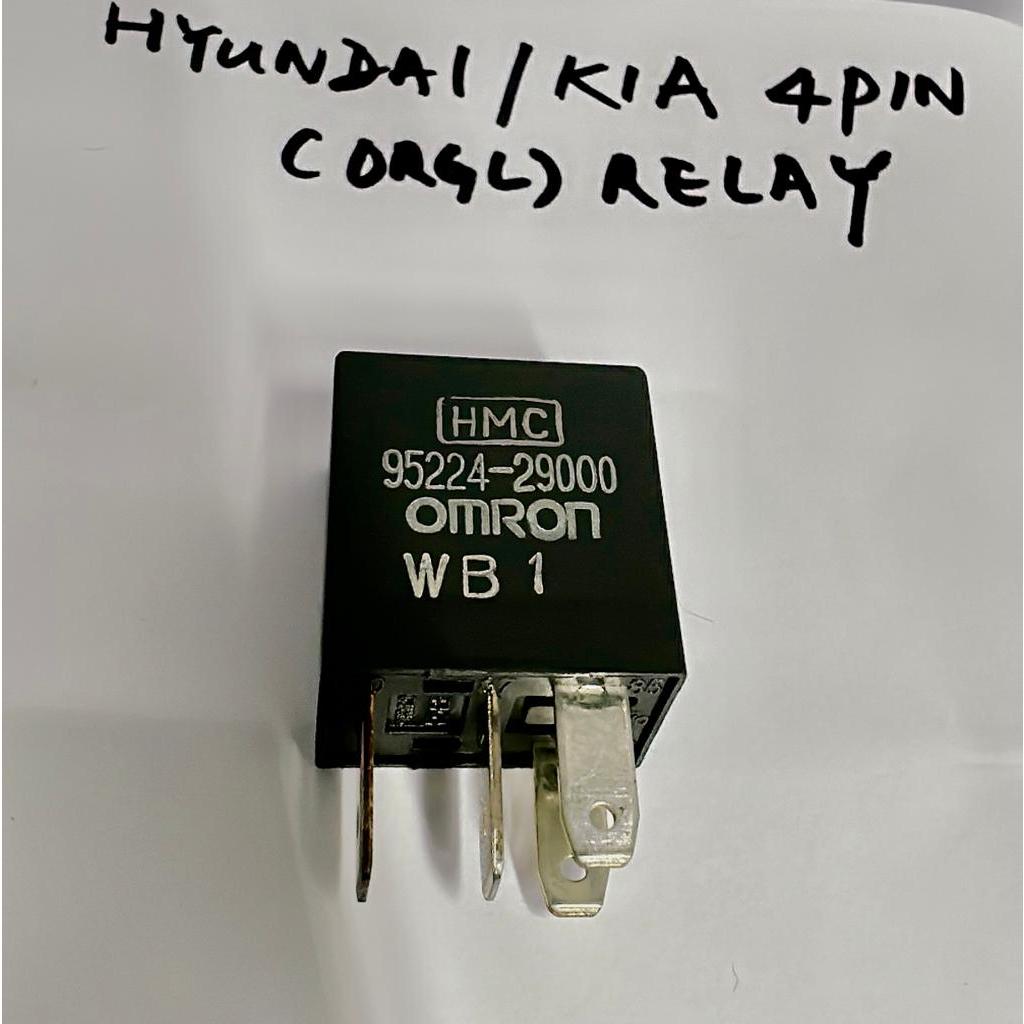 Relay - Kia/Hyundai Atos/Matrix Accent 4pin (95224-29000/29850 ...