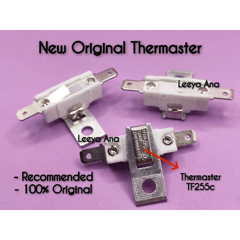 Original Thermal Cut Off (TCO) Thermaster TF 255. Soleplate Steam iron ...