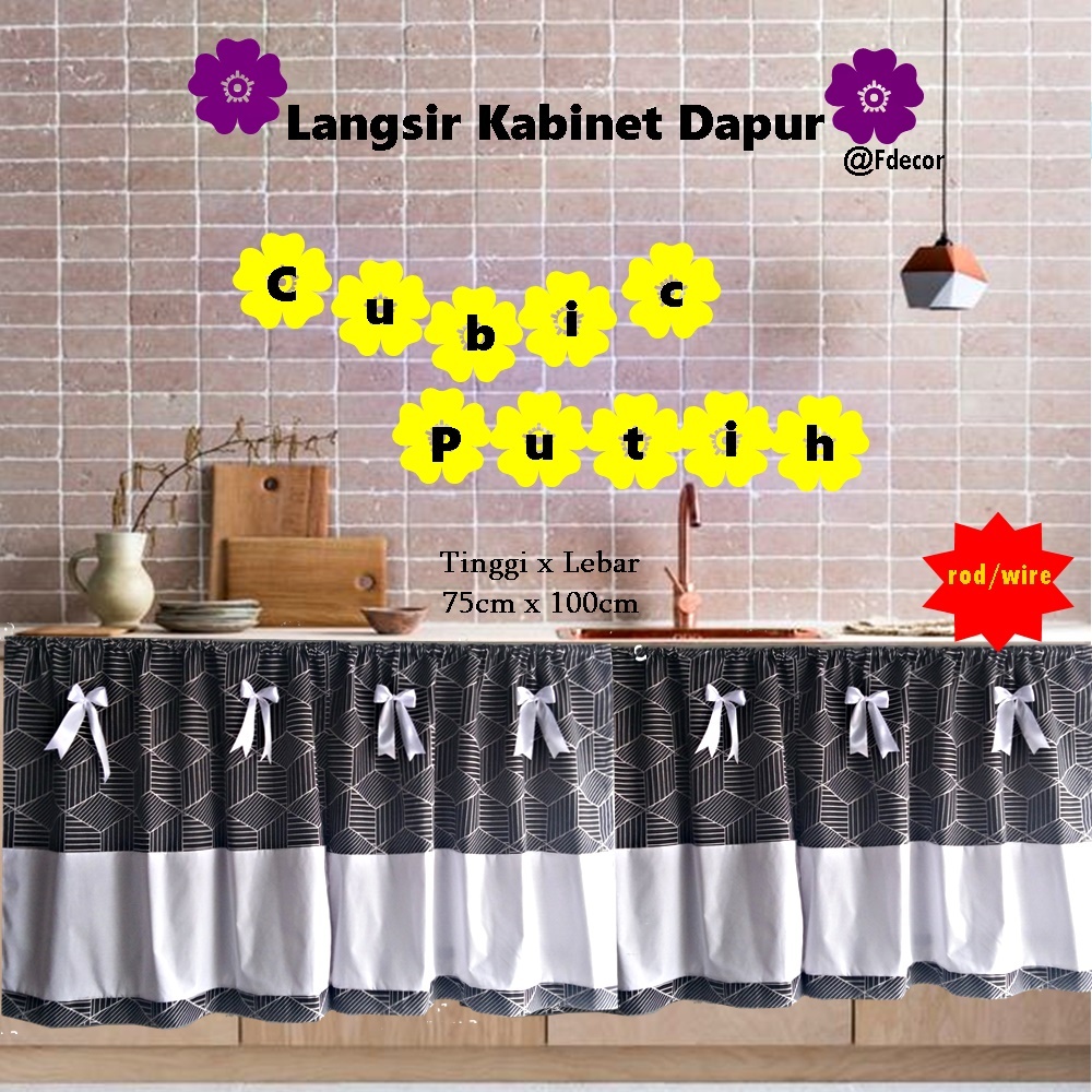 langsir dapur tabletop meja mensyuarat banquet sinki steel