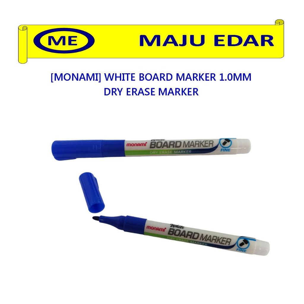[MONAMI] WHITEBOARD MARKER FINE 1.0MM DRY ERASE MARKER (1'S) Shopee