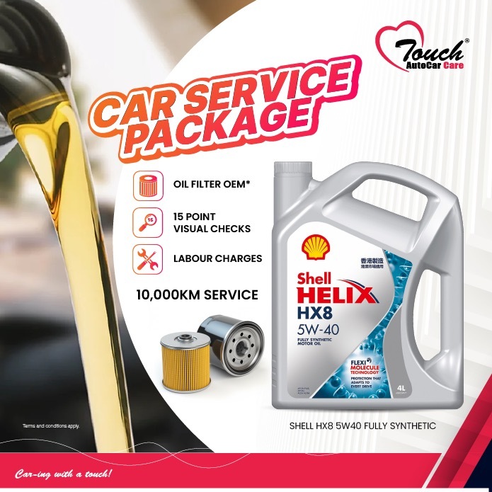 SHELL Engine Oil Service Package (With Installation) | Shopee Malaysia