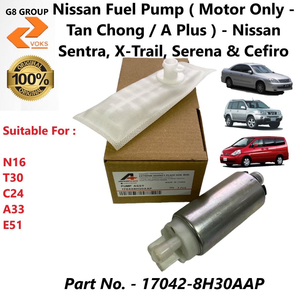 Nissan Fuel Pump ( Tan Chong ) Nissan XTrail, Sentra, Cefiro