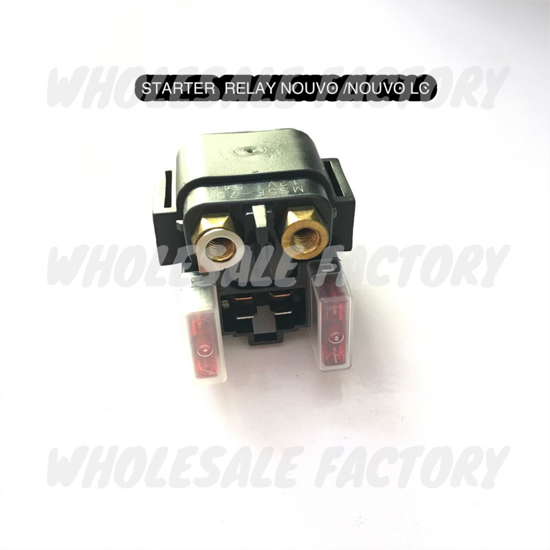 STARTER RELAY Y15ZR NOUVO / NOUVO LC AVANTIZ ORIGINAL YAMAHA Y15 SIDE
