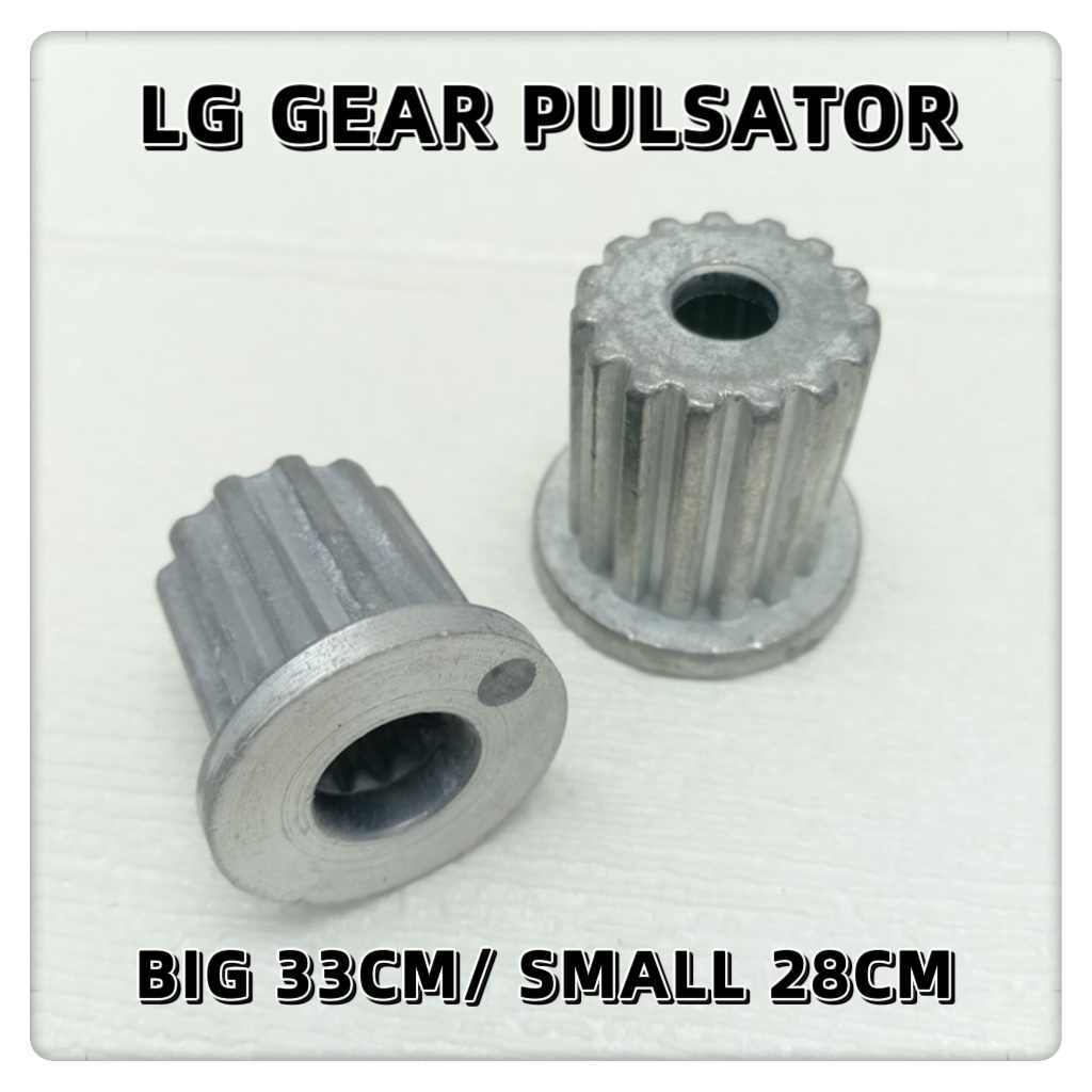 LG WASHING MACHINE PULSATOR METAL SHAFT /GEAR NUT MESIN BASUH BESI GIGI ...