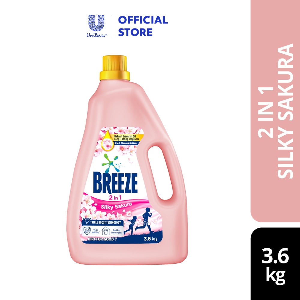 Breeze Liquid Detergent 2 In 1 Fragrance of Comfort (3.6kg) Shopee Malaysia