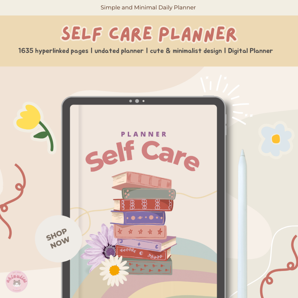 [PDF] DIGITAL PLANNER SELF CARE PLANNER | MENTAL HEALTH | HYPERLINKED ...