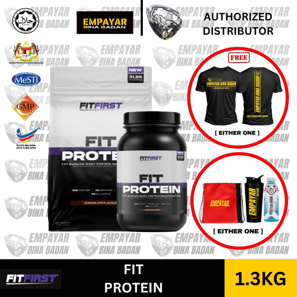 Fit First Fit Protein Whey Powder (1.3kg) | Shopee Malaysia