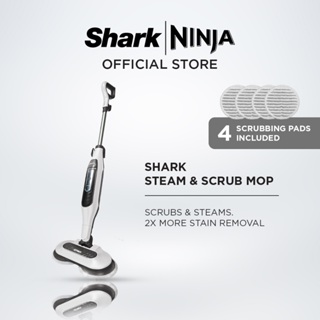 Shark S7000AMZ Steam Mop, Steam & Scrub All-in-One Scrubbing and  Sanitizing, Designed for Hard Floors, with 6 Dirt Grip Soft Scrub Washable  Pads & 2