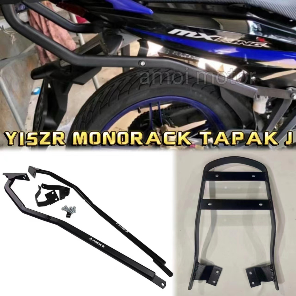 Y15ZR MONORACK TAPAK J TOP BOX RACK CARRIER Y15ZR HEAVY DUTY | Shopee ...