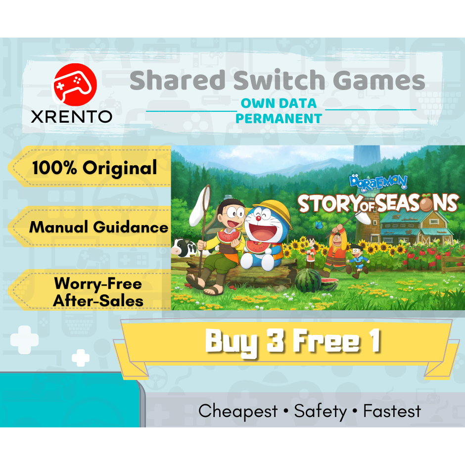 Doraemon story of seasons hot sale eshop