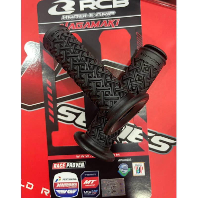 RCB MOTOGP NAGAMAKI MODEL HANDLE GRIP / THROTTLE GRIP SET (BLACK ...