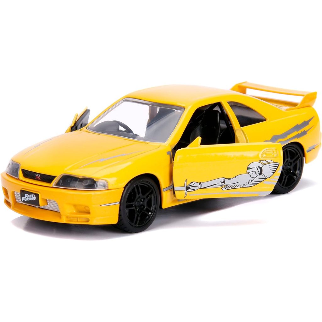 JADA Fast & Furious 1995 Nissan Skyline GTR R33 Diecast Vehicle, 132