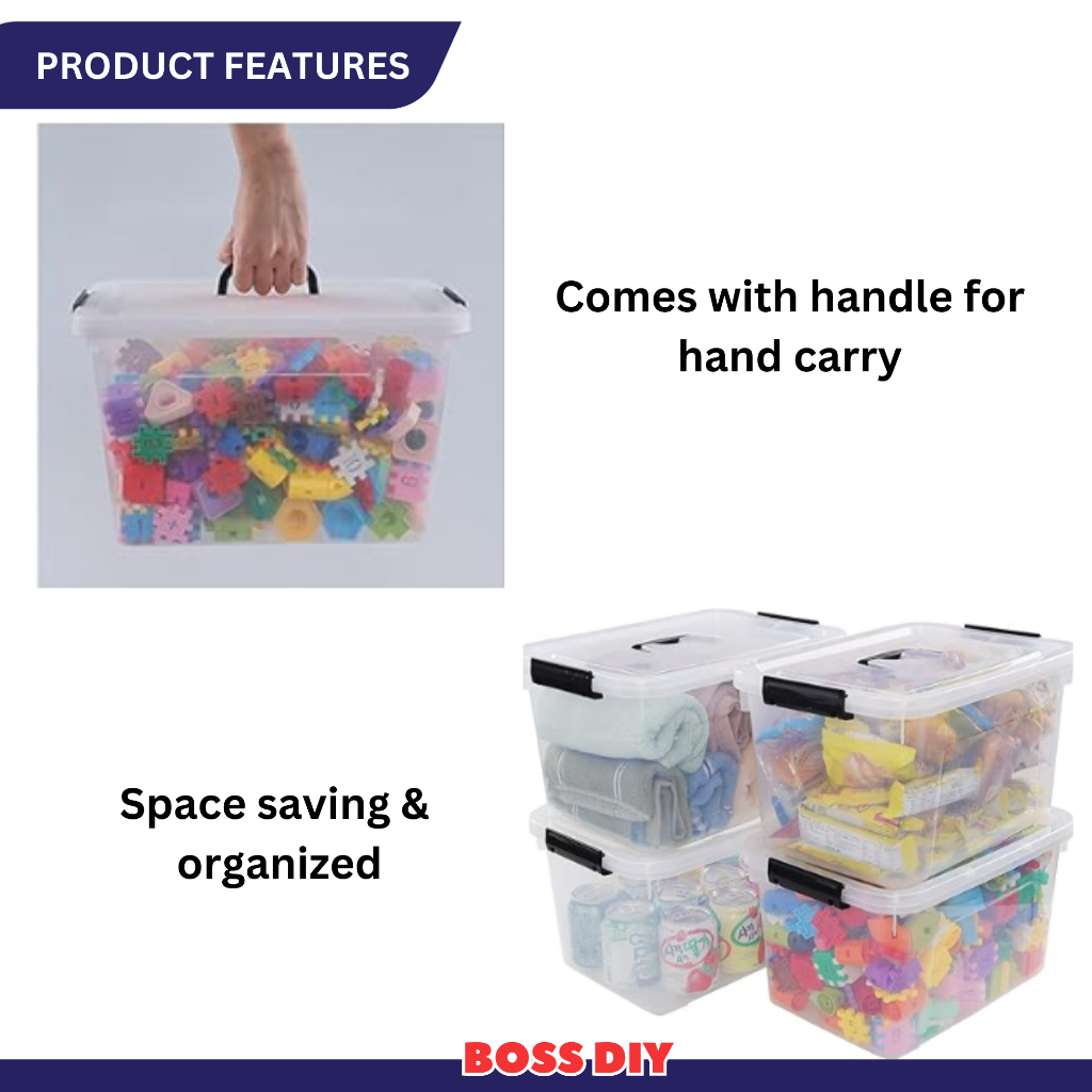 LAVA Storage Box 5.0L STBX1705 Kotak Simpanan | Shopee Malaysia