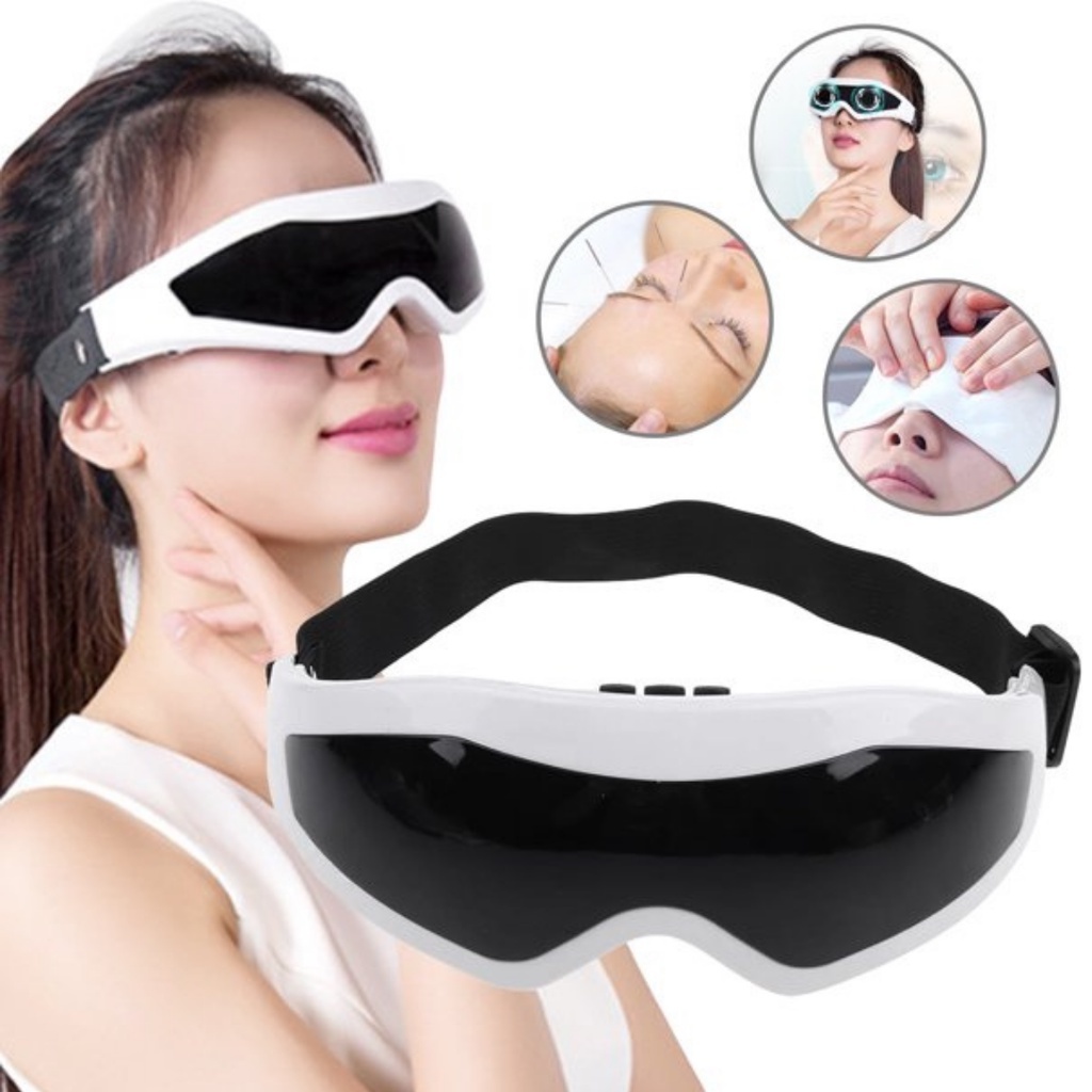 Electric Eye Massage Eye Protection Device 电动眼部 按摩护眼仪 放松肌肉 缓解疲劳 黑眼圈 去除 ...