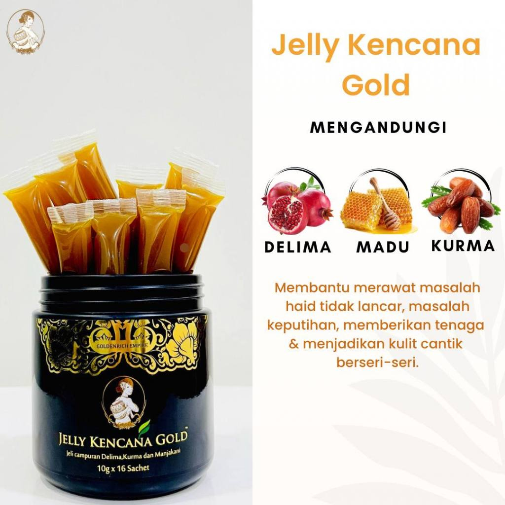 JAMU JELLY KENCANA GOLD (16STICK/10G) | Shopee Malaysia