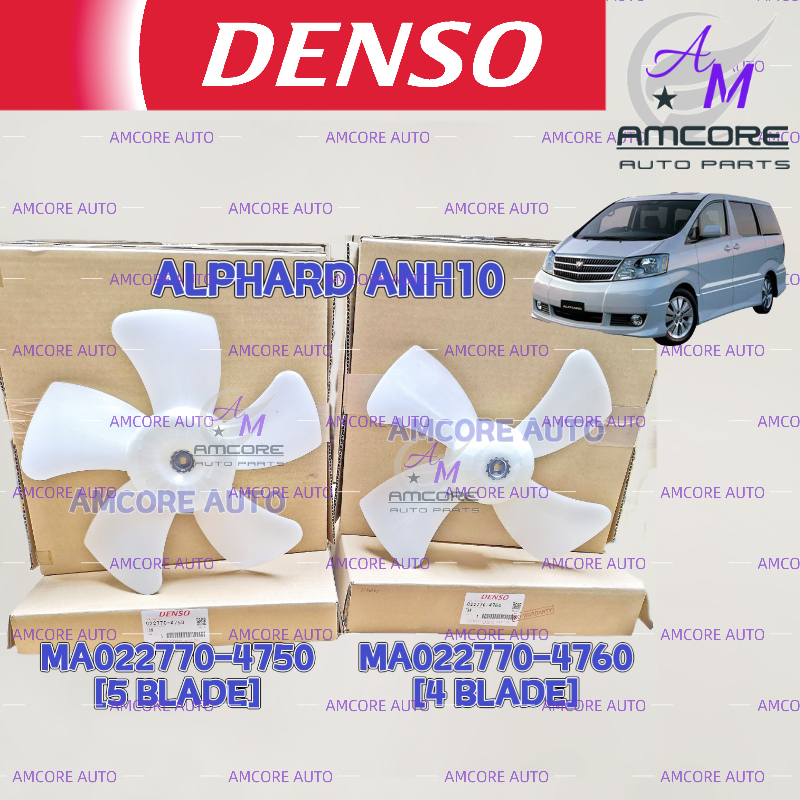*DENSO* TOYOTA ALPHARD ANH10 - RADIATOR FAN BLADE / COOLING FAN BLADE ...