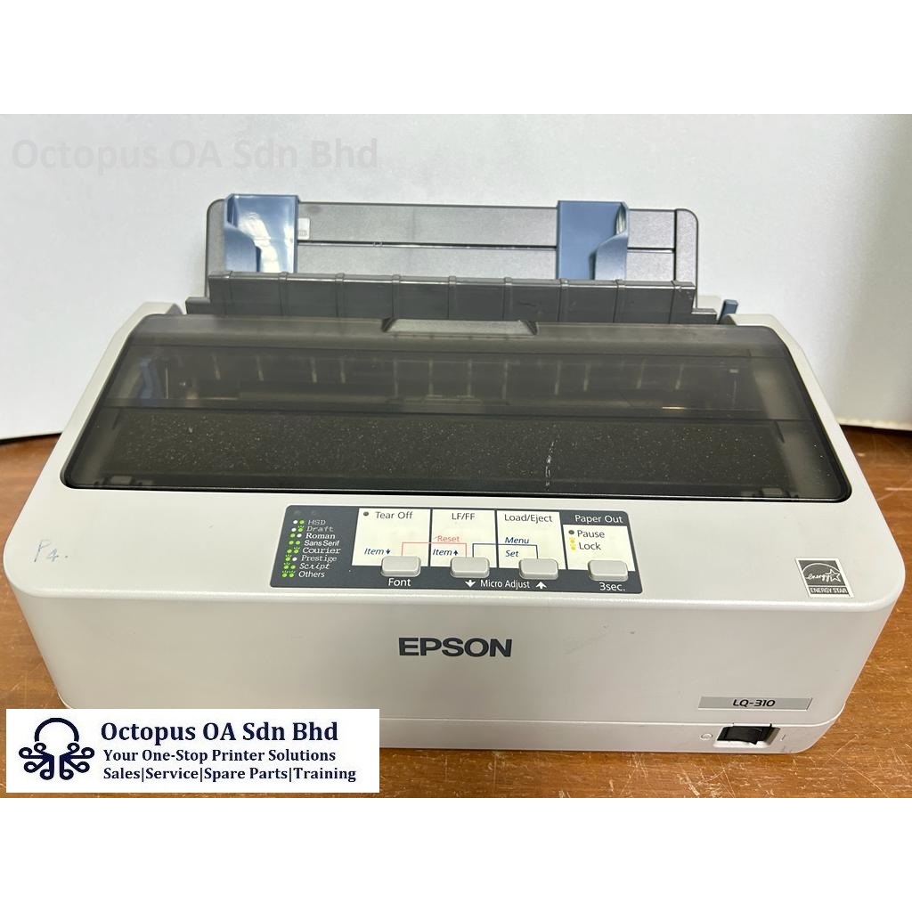 Epson Lq 310 Dot Matrix Printer Shopee Malaysia