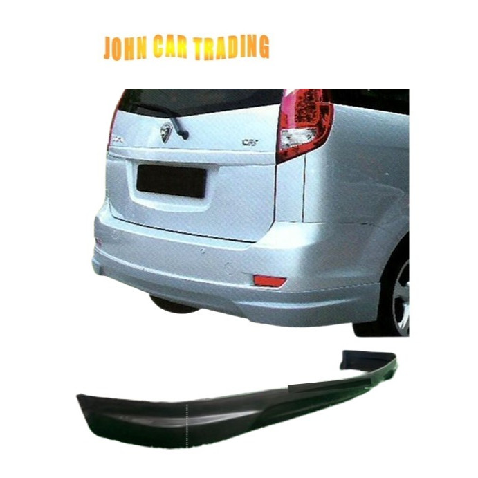 Ready Stock Proton Exora Rear Skirt Bodykit Exora W Skirt Belakang Wish Rear Lip Pu