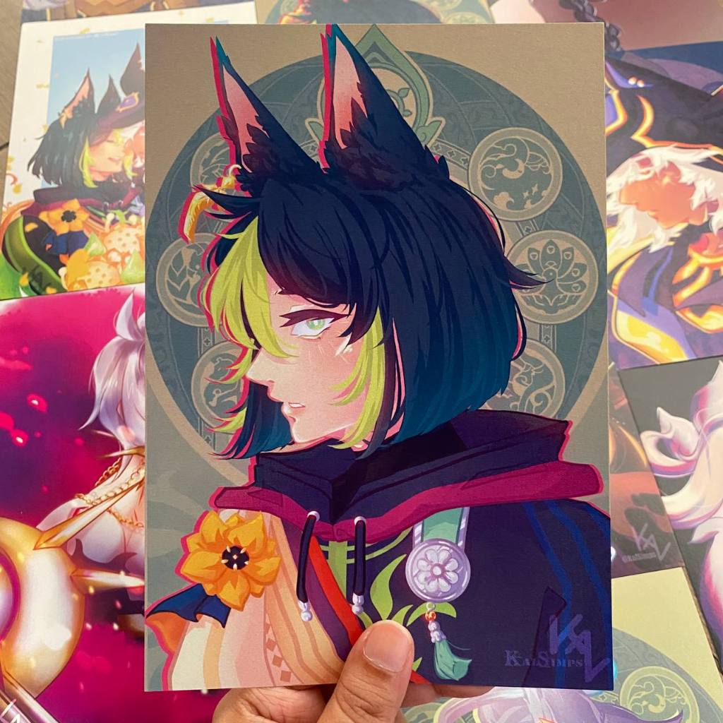 Genshin Impact Tighnari A5 Art Print | Shopee Malaysia