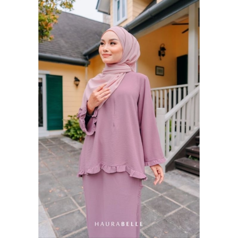 CONFIRM STOCK BEFORE ORDER‼️MAYANG RUFFLE MINI KURUNG BY HAURABELLE ...