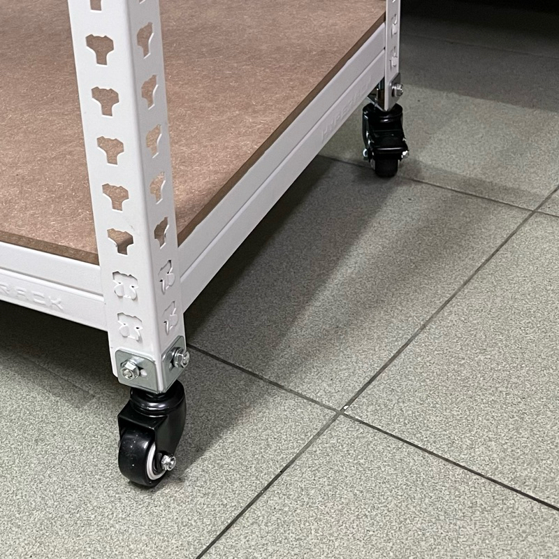 Caster Wheels Roller Leg Boltless Storage Rack 4 pcs Solid Heavy Duty