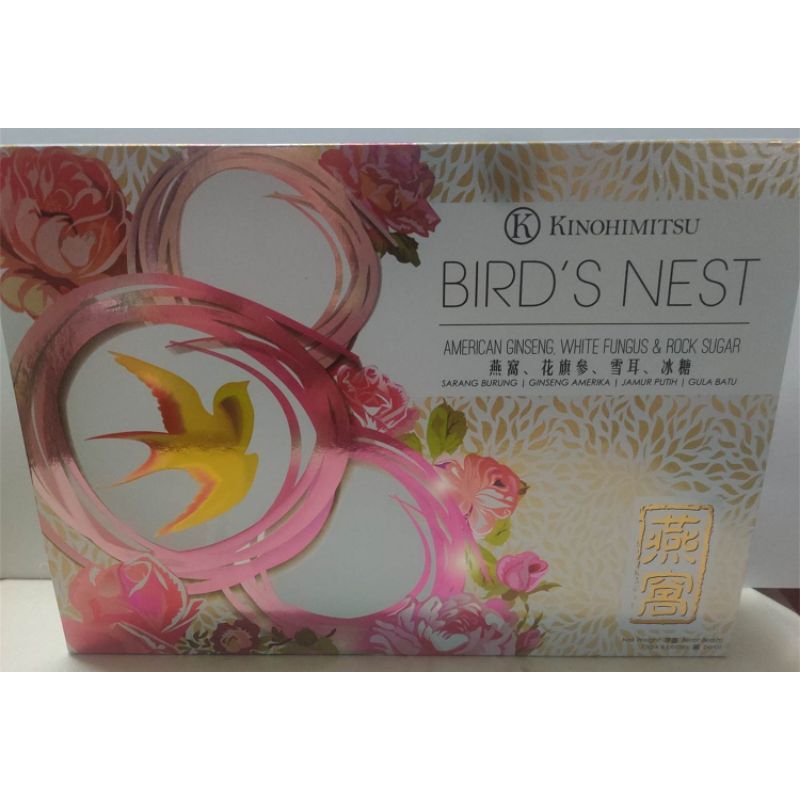 Kinohimitsu Birds Nest (6s)American Ginsen White fungus &Rock Sugar【Exp01/2026】 Shopee Malaysia