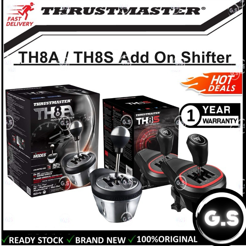 Thrustmaster TH8A /TH8S Add-On Shifter | PC Thrustmaster TH8A Add-On ...