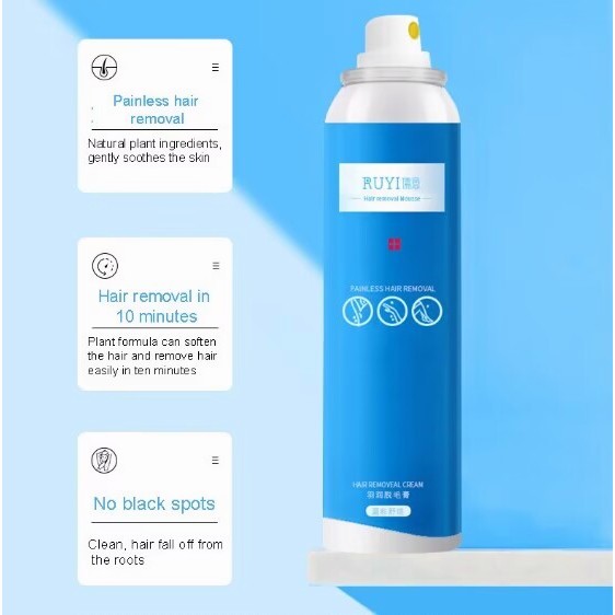 Hair removal Natural Hair Removal Spray private parts hair removal
