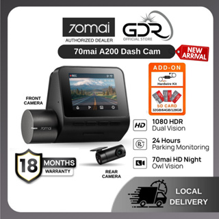 70Mai Smart Dash Cam 1S, Dash Cam Recorder Camcorder, 1080p, Parking  Monitor, STARVIS™ Night Vision, Wide Angle, G-Sensor, Loop Recording,  Motion Detection, App WiFi, Voice Control 