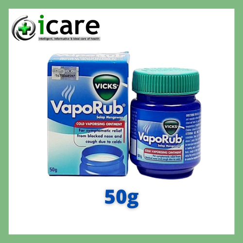 VICKS VAPORUB 50G ( EXP DATE 12/2025 ) Shopee Malaysia