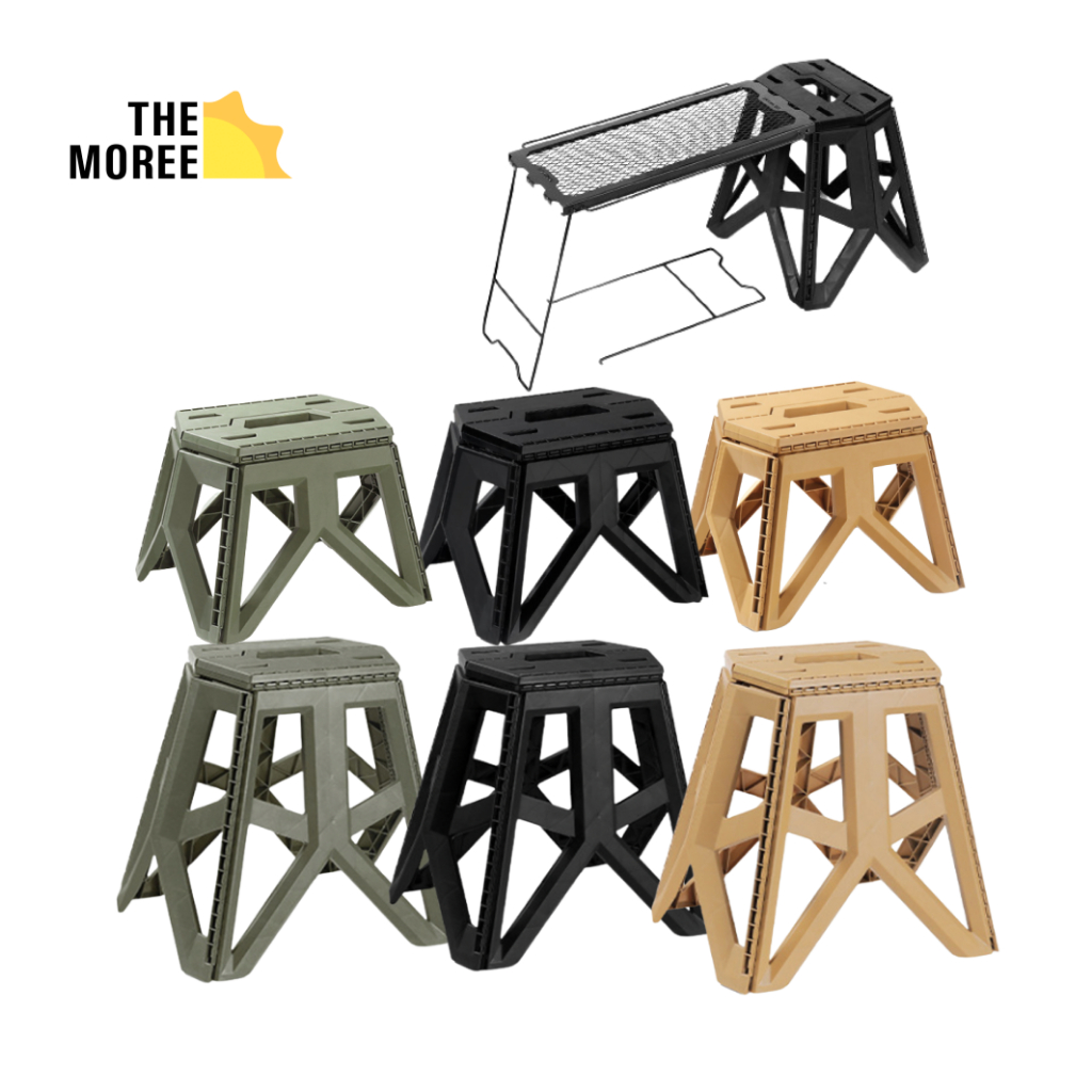 Camping Military Style Foldable Stool Outdoor Chair Picnic Portable ...