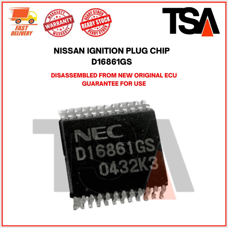 NISSAN IGNITION PLUG CHIP D16861GS | Shopee Malaysia