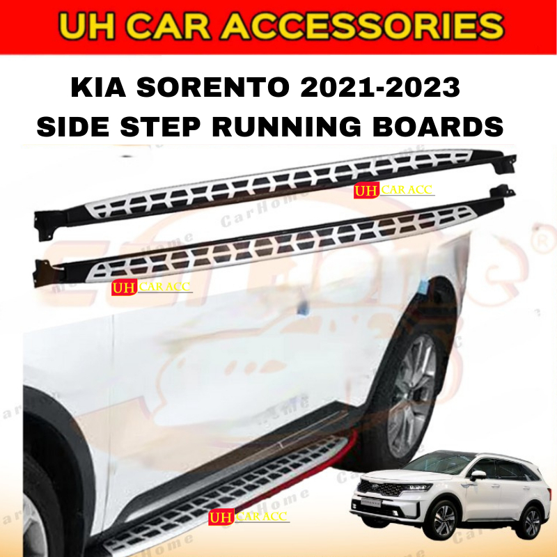 KIA SORENTO 2021-2024 OEM FOOT DOOR SIDE STEP KICK SCUFF RUNNING BOARD ...