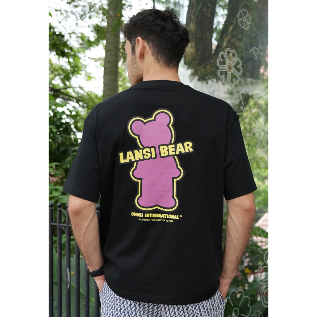 Yellow Logo Bear Printed Nightwear main image 1