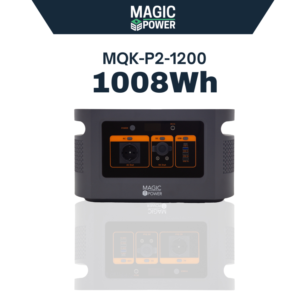 Magic Power MQK-P2-1200 | Portable Energy Storage Outdoor Power Station ...