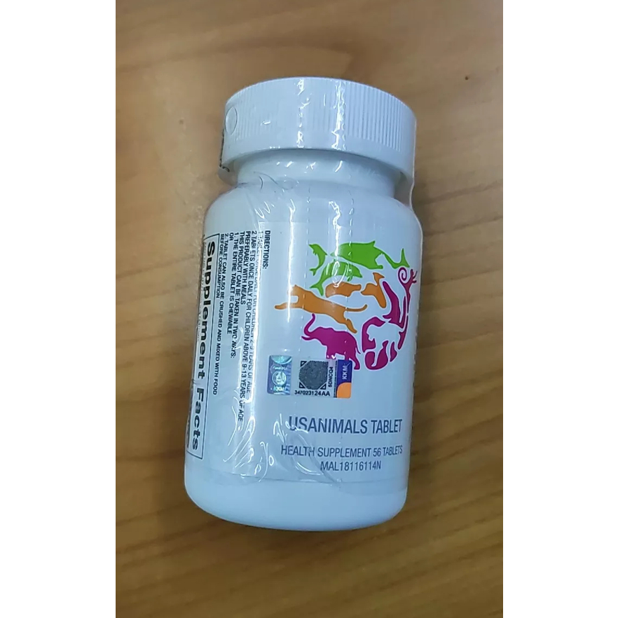 USANA Usanimals EXP 05/2025 WITH KKM STICKER 儿童营养素 Tablets 56 tablets