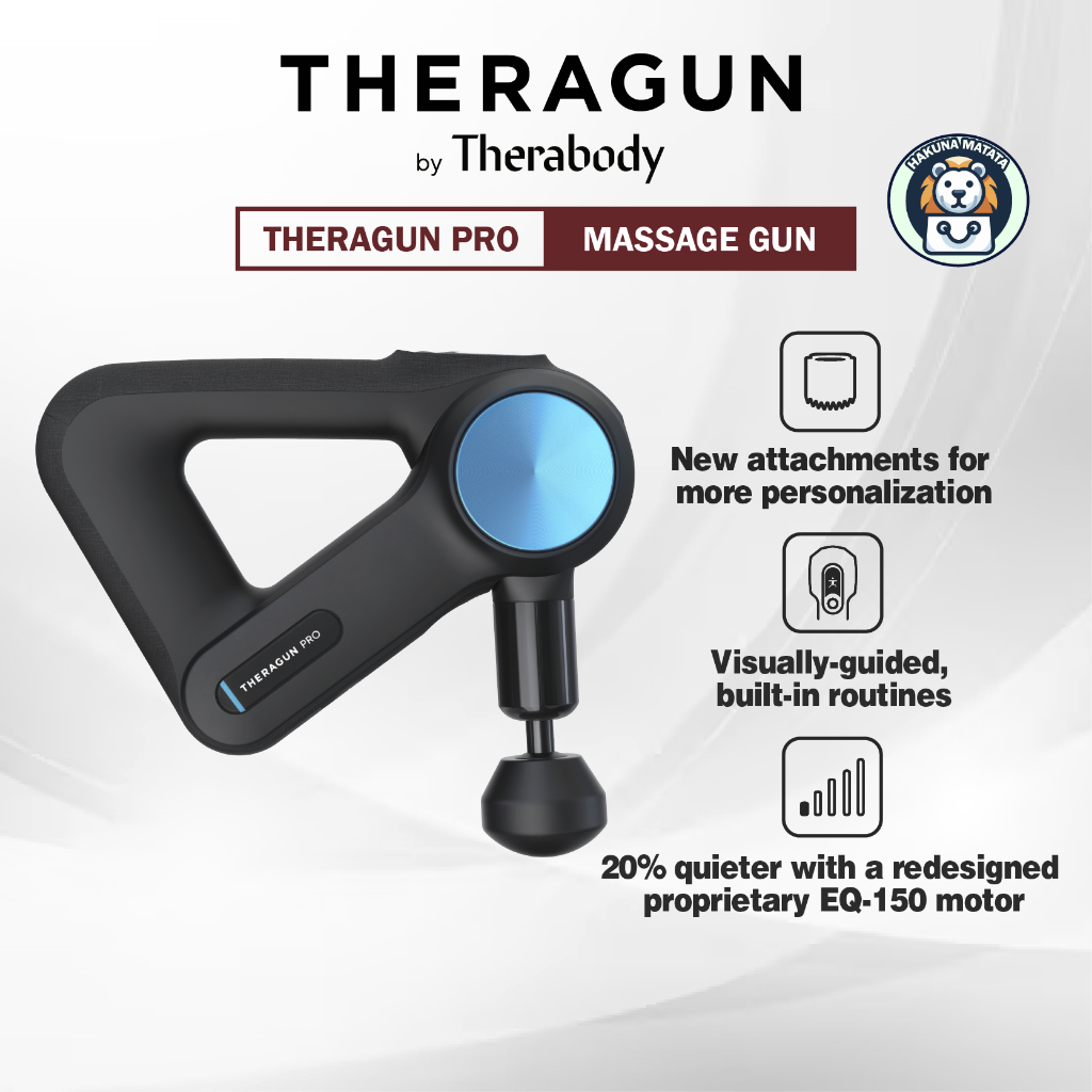 Theragun PRO 5th Generation Powerful Quiet Massage Gun | 1 Year ...