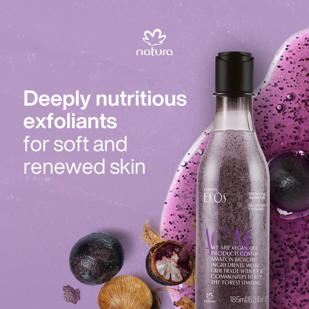 Acai Exfoliating Shower Gel 185ml Shopee Malaysia