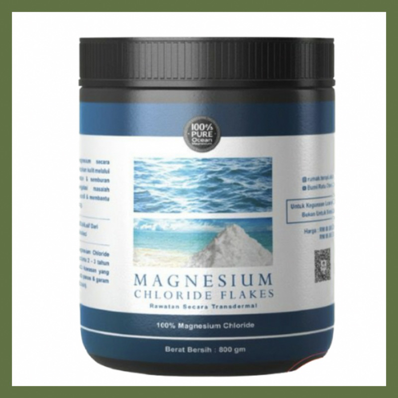 Jrm Rumah Hutan Magnesium Chloride Flakes (800gm) Original 💯 by Jrm