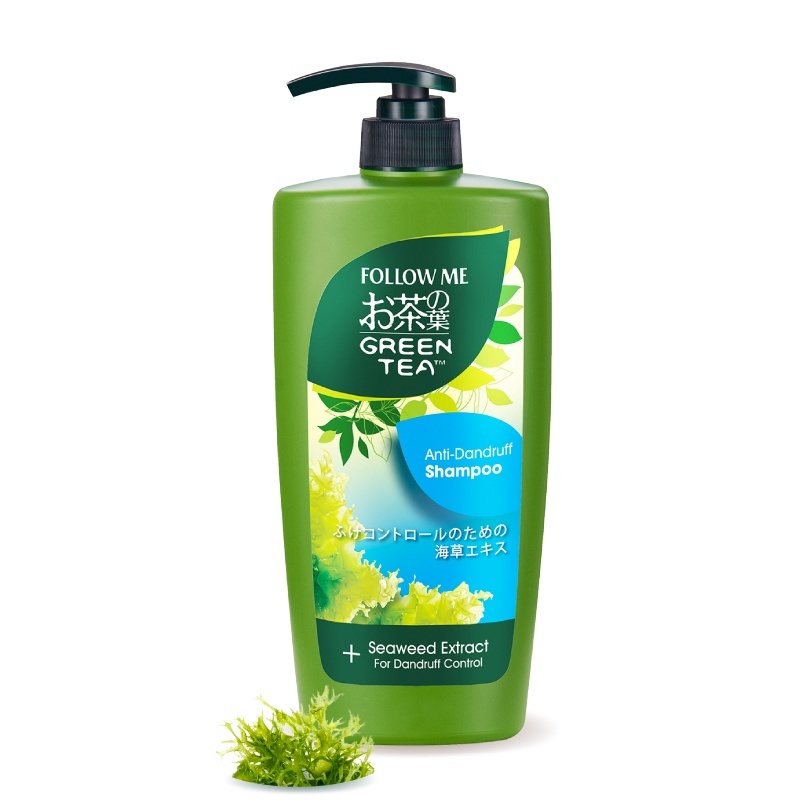 (Preorder)Follow Me Green Tea Shampoo 650ml Anti Dandruff Shopee