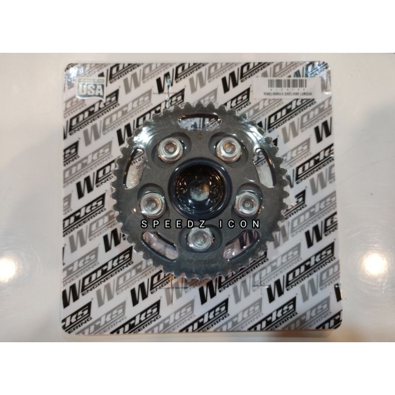 Works Engineering Kseries K20 K24A adjustable Exhaust Cam Gear Pulley