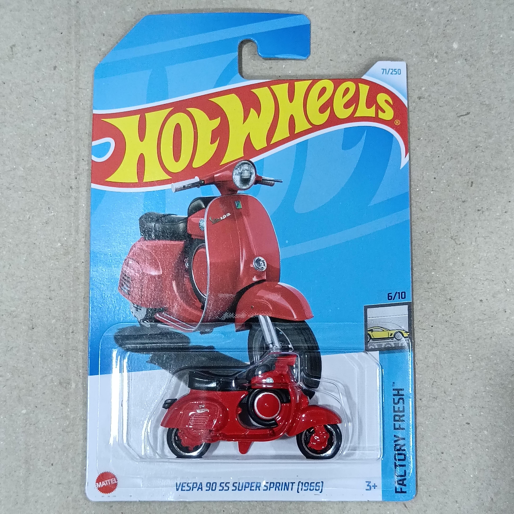 Hot Wheels Vespa 90 SS Super Sprint (1966) Motorcycle | Shopee Malaysia