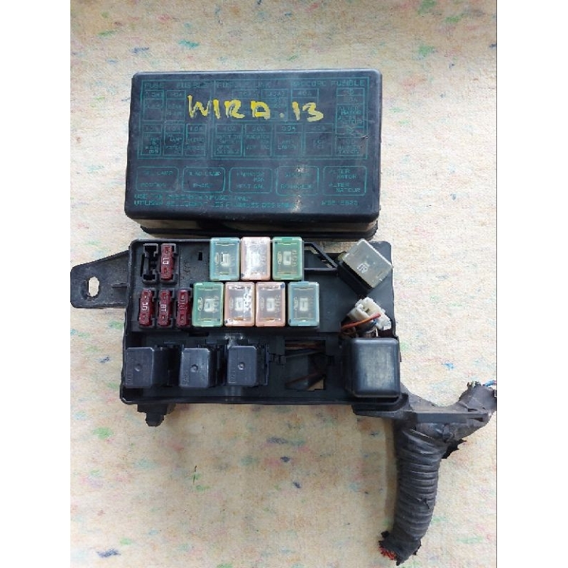 Proton wira fused box relay aircond Shopee Malaysia