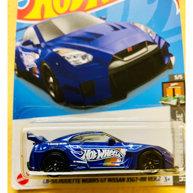Hot Wheels LB Silhouette Works GT Nissan GTR R35 Blue Edition | Shopee ...