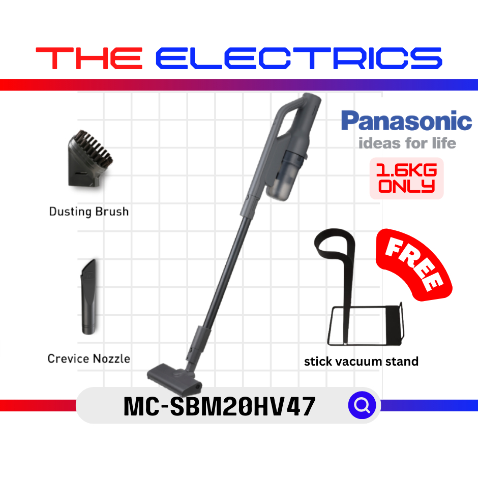PANASONIC [MADE IN MALAYSIA] LIGHTWEIGHT CORDLESS HANDHELD STICK VACUUM